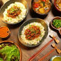 豚ヒレ肉でさっぱりヘルシーだから パクパクモリモリ★ガッツリ食べれちゃう～♪ 豆板醤と香味たっぷりdeスタミナ満点～！！さっぱり甘辛細切り豚ひれ丼　-Recipe No.1622-【Japanese】
