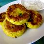 aloo tikki、インドのコロッケ。