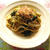 ほうれん草のオイスター焼きそば