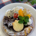 昨日の公民館レッスンはクリスマス用バスクチーズケーキ　♪♪今朝の富士山