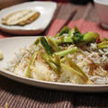 野沢菜しらす飯