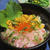 雲丹と鯛の昆布締め丼＆白菜の切り漬け