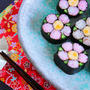 【動画】飾り巻き寿司 梅の花の作り方レシピ