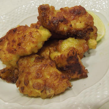 鶏むね肉のカレー風味揚げ