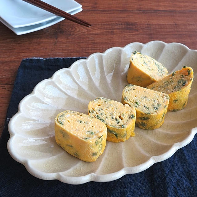 簡単アレンジ卵焼き 明太子と青じそ風味のだし巻き卵 By Kaana57さん レシピブログ 料理ブログのレシピ満載