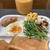 完熟ゴーヤのスムージーで朝食！