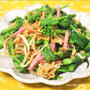 焼きそばよりヘルシー♪菜の花と切干大根のソース炒め