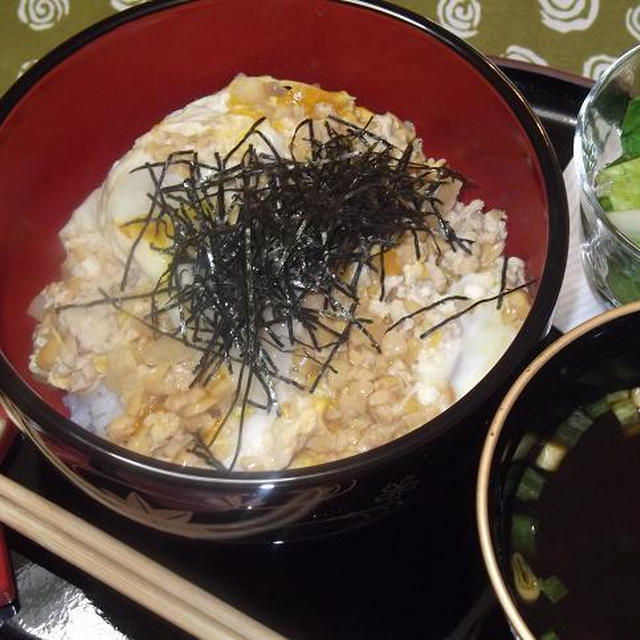 納豆玉丼