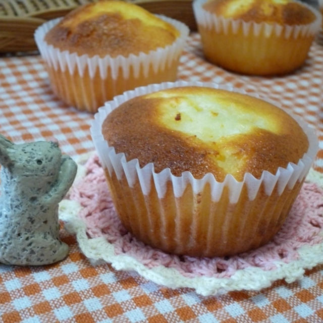 ふんわりしっとり 米粉でチーズカップケーキ By るーちゃんママさん レシピブログ 料理ブログのレシピ満載