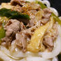 豚しょうが焼あんかけうどん