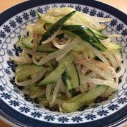 もやしの中華ごま和え。簡単♬