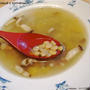 Горох（豌豆豆）とベーコンのスープ