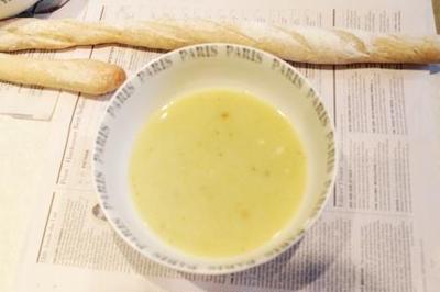 セロリとポテトのスープ