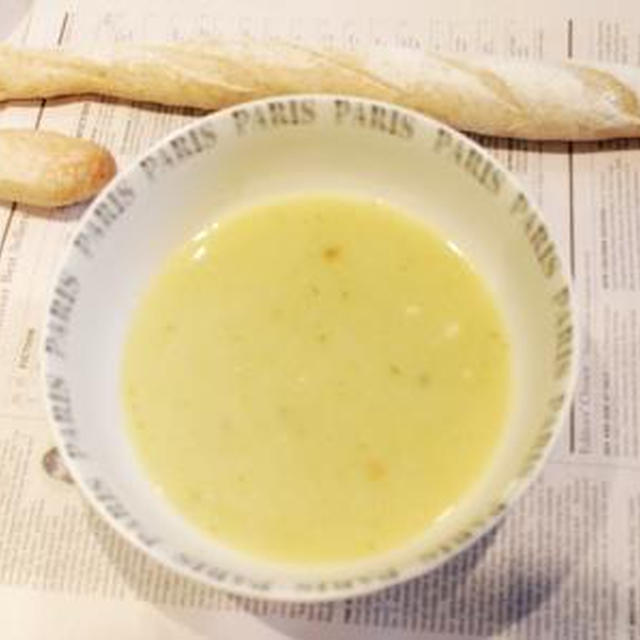 セロリとポテトのスープ