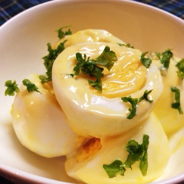 朝食にも ゆで卵のマヨネーズ和え By やちゅぴちゅの台所さん レシピブログ 料理ブログのレシピ満載