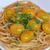 イエロートマトの和風パスタ