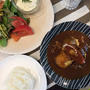 今日のレッスンはミートローフ・そしてランチはリクエストのビーフシチュー
