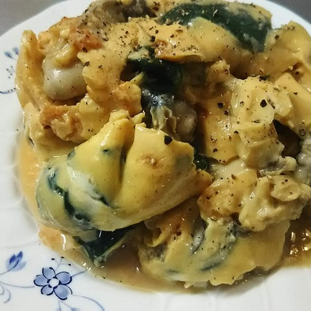 Anovaで低温調理する台湾小吃、牡蠣のオムレツ（蚵仔煎）のレシピ