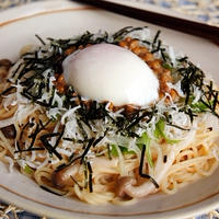 早ゆでパスタで時短！　お箸で食べるヘルシー冷製スパゲティ