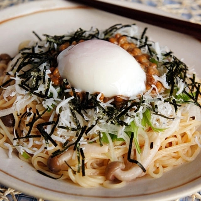 早ゆでパスタで時短！　お箸で食べるヘルシー冷製スパゲティ