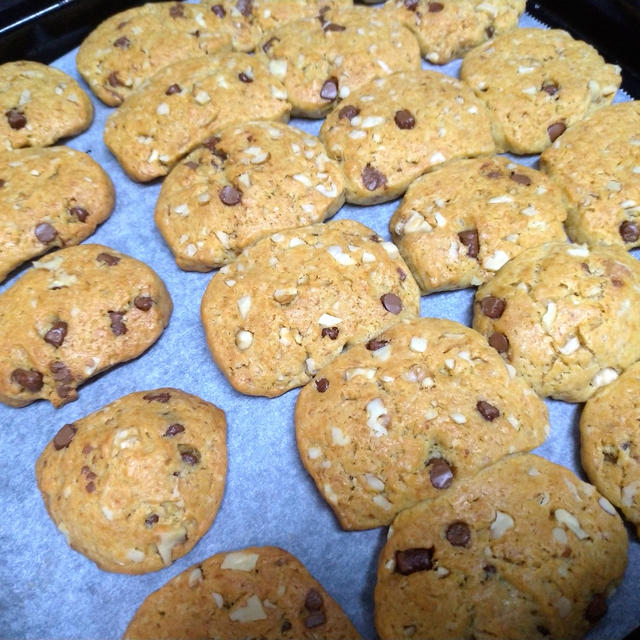 ｈｍで簡単 チョコとクルミのクッキー By ヴヴヴさん レシピブログ 料理ブログのレシピ満載