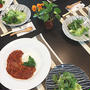 リコピンたっぷり～豚スライス肉のトマトソース煮・おやつは低カロリー紅茶のロールケーキ!!