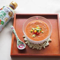 【レシピ】洋風白だしで☆ガスパチョ風スープ♪