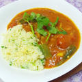 ネバネバ野菜のチキンカレー