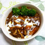 カレー煮込みハンバーグ