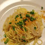 いかとからすみの冷製パスタ