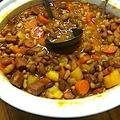 ◆slow cookerで作る豆シチュー(Beans stew)