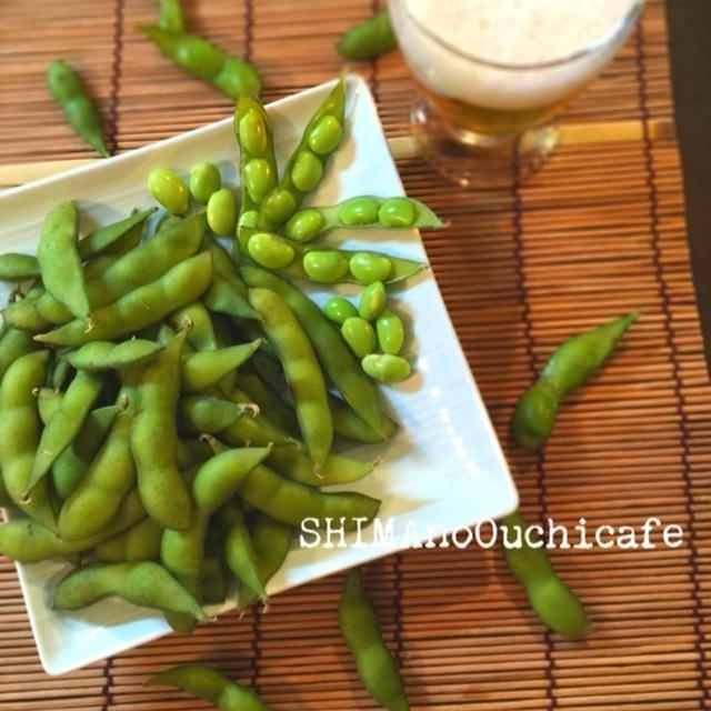 風味、旨味アップ！昆布だしで美味しい枝豆