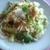 きゅうりとツナと大根おろしのパスタ