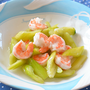 花椒でふわり華やか、海老ときゅうりの香味油炒め♪