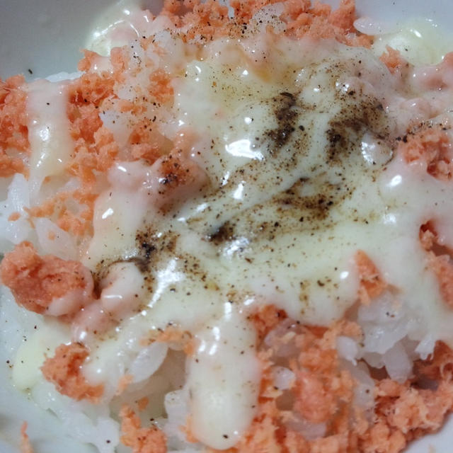 鮭フレークチーズご飯 By 新地亜紀さん レシピブログ 料理ブログのレシピ満載