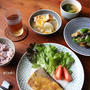 お肉が続いたので…ぶりのカレーパウダー焼き。