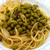 グリーンピースのスパゲティー