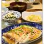 干物を使って♪ホッケの野菜あんかけ　