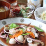 海鮮八宝菜 と くらげの酢の物。