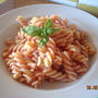 フレッシュトマトソースのパスタ