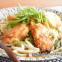 かつお風味の とり天のっけうどん ☆