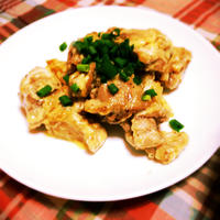 鶏胸肉の簡単味噌マヨ