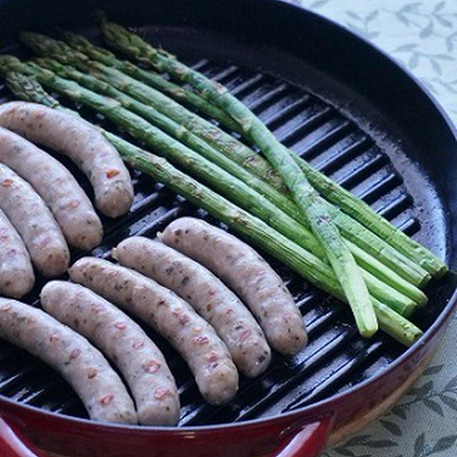 ストウブ☆グリルパンで日曜の朝ご飯