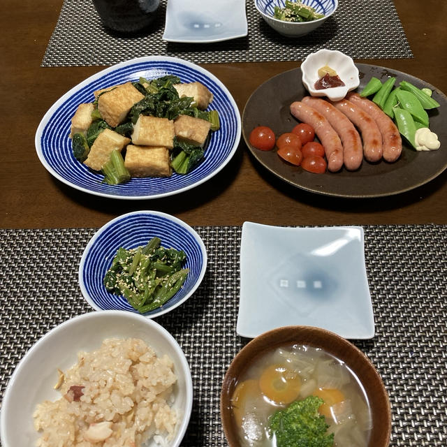 高菜と厚揚げの煮物とgooブログでトップページで紹介されました！！