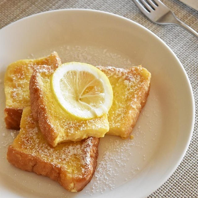 チリ産レモンで作る「レモンフレンチトースト」