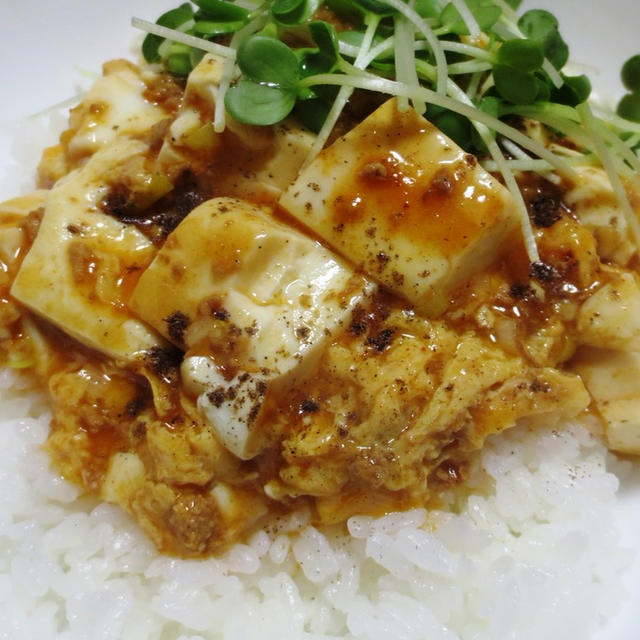 麻婆玉子丼【超速♪簡単】