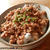レンジで簡単★プチッとハンバーグそぼろ丼