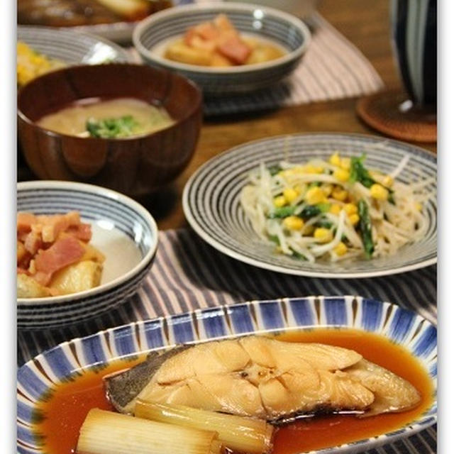 カレイの煮つけ　わかりやすい味つけの割合*和食ごはん