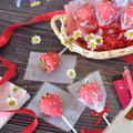 バレンタインに♡いちごのケーキポップス by yumiさん