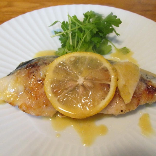 旨魚料理 サワラのムニエルレモンバターソース By まるかつさん レシピブログ 料理ブログのレシピ満載